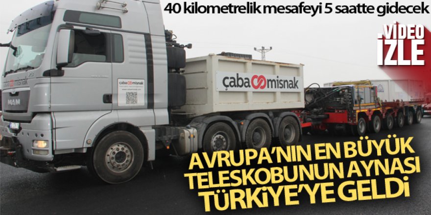 40 kilometrelik yol 5 saatte tamamlanacak