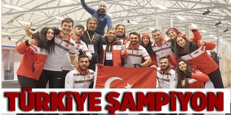 Curlingte Türkiye Şampiyon