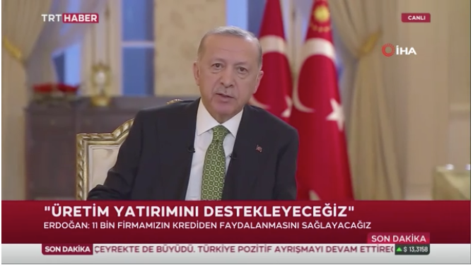 Cumhurbaşkanı Erdoğan'dan 'enflasyon' açıklaması