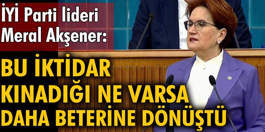 Meral Akşener, asgari ücret önerisini açıkladı