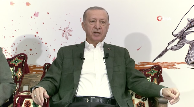 Erdoğan "Akıl ve vicdan penceresinden bakın" diyerek açıkladı