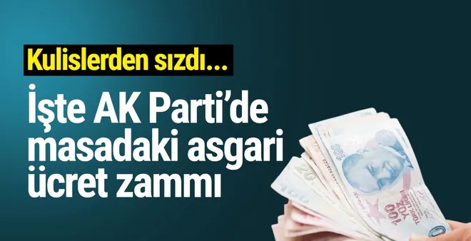 İşte AK Parti'nin asgari ücret kararı