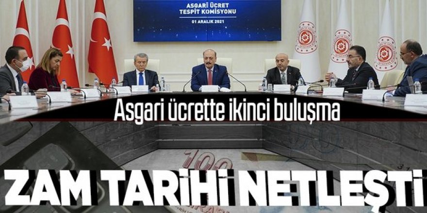 Asgari ücrette ikinci toplantı yapıldı