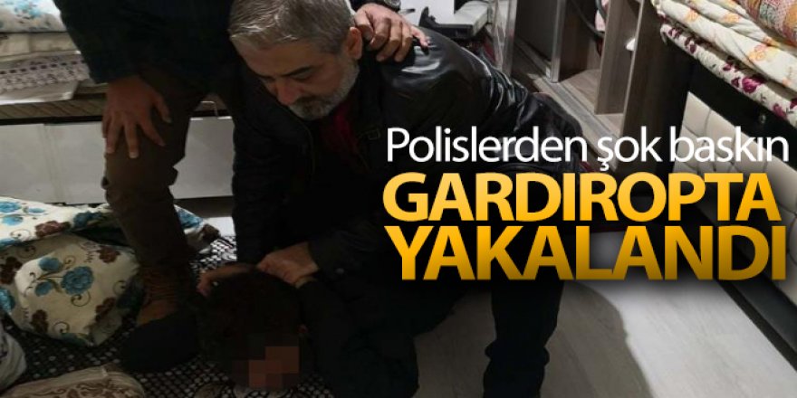 15 yaşındaki katil zanlısı gardıropta yakalandı