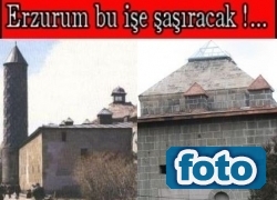 Erzurum'da tarihe PVC ayıbı!