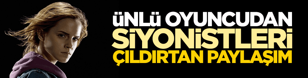 Ünlü oyuncudan siyonist işgalcileri çıldırtan paylaşım