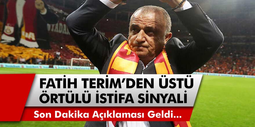 Galatasaray'dan Fatih Terim kararı