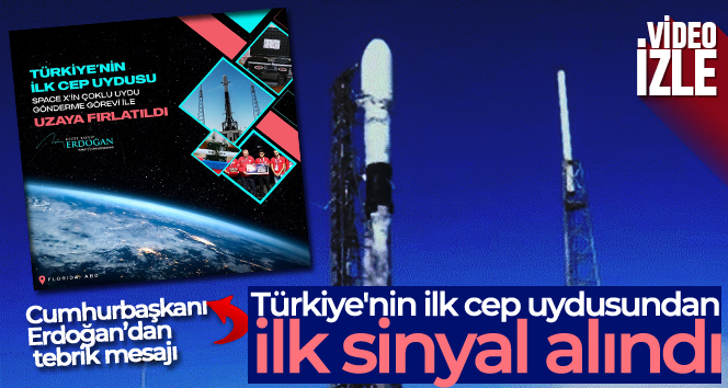 Türkiye'nin ilk cep uydusundan ilk sinyal alındı