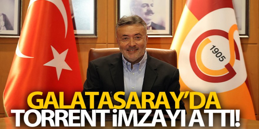 Galatasaray'da Torrent imzayı attı