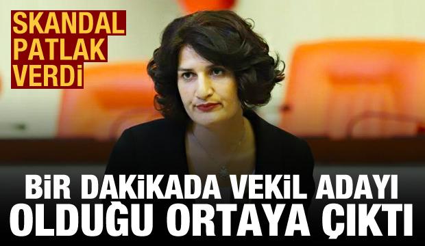 Semra Güzel 1 dakikada milletvekili adayı olmuş