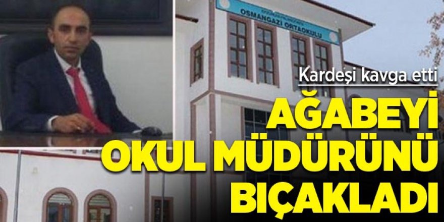 Erzurum'da Öğrencinin ağabeyi, okul müdürünü omzundan bıçakladı