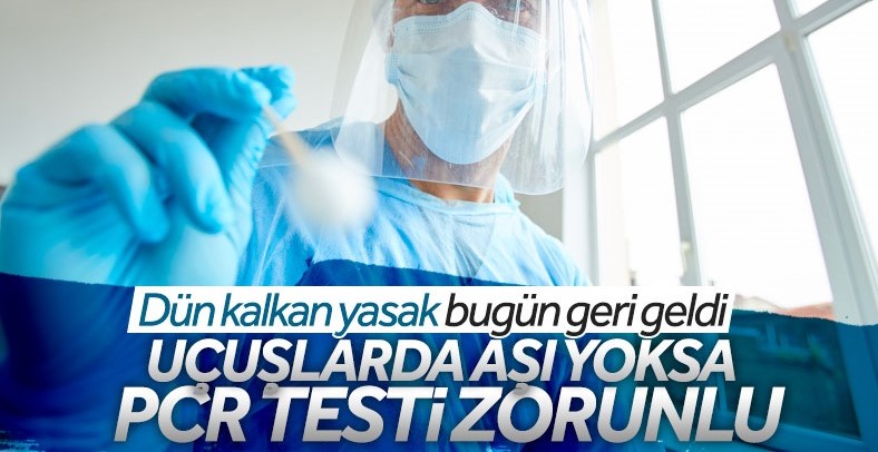 Milletin aklıyla alay ediyorlar: PCR zorunluluğu yeniden getirildi