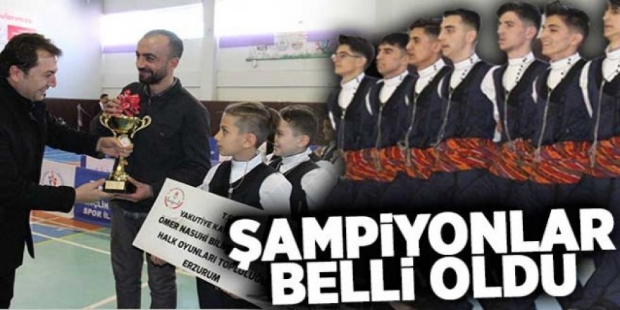 Şampiyon olabilmek için kıyasıya yarıştılar