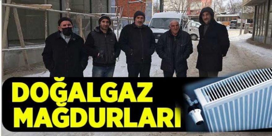 İspirliler doğalgaz mağduru oldu