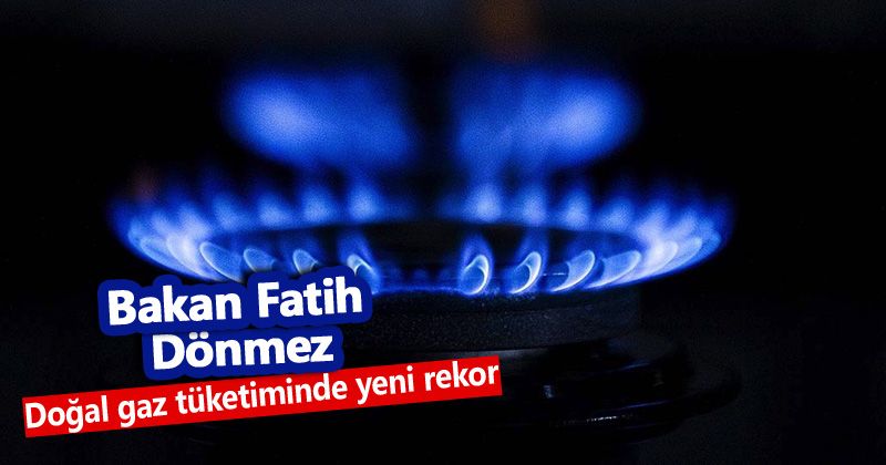 Doğal gaz tüketiminde rekor tazelendi!