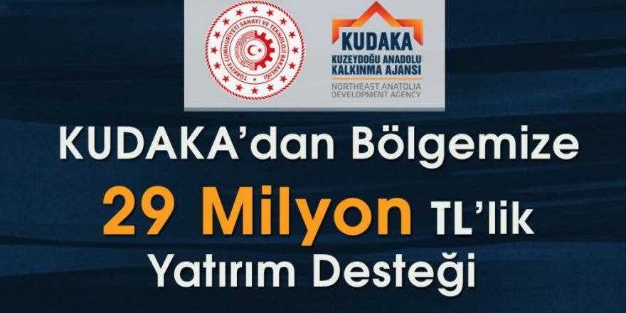 18 projeye 29 milyon TL destek