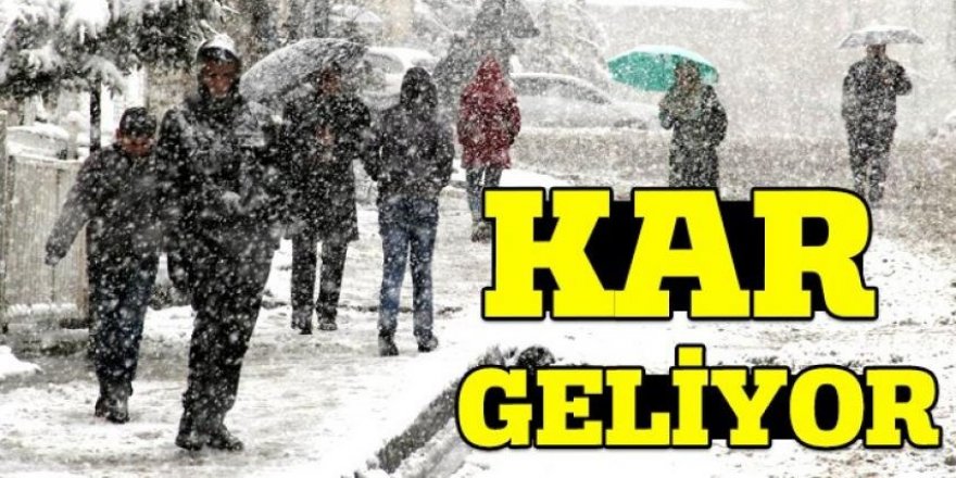 Erzincan, Erzurum, Bayburt ve Ağrı’da kar yağışı bekleniyor