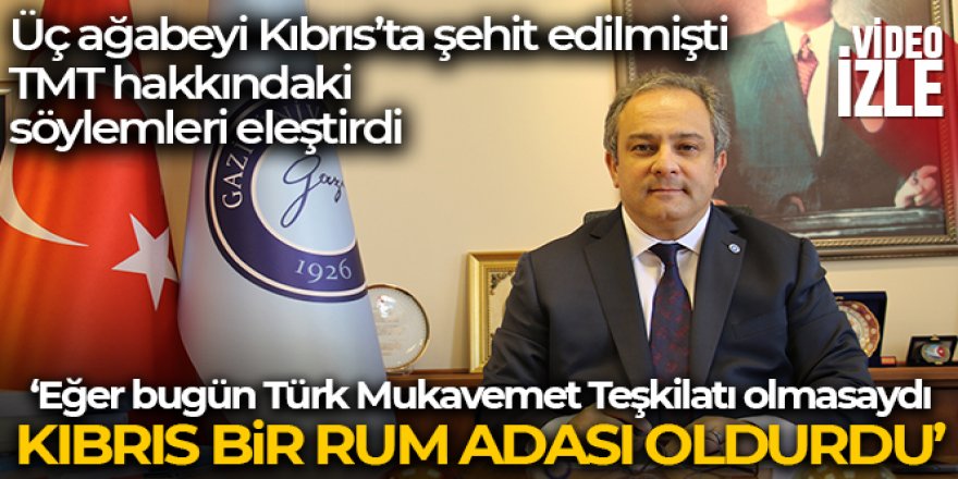 Mustafa Necmi İlhan, TMT hakkındaki söylemleri eleştirdi