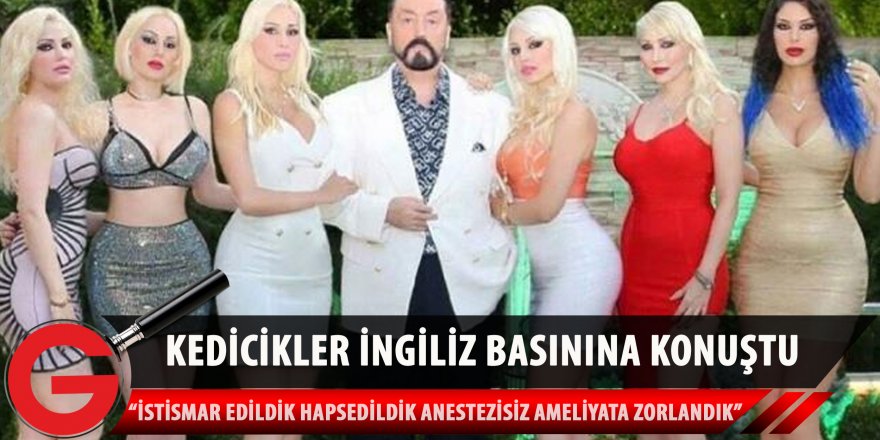 Adnan Oktar'ın kedicikleri ve aslanı İngiliz basınına konuştu!