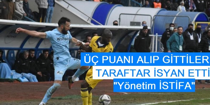 Taraftar isyan etti:  BB Erzurumspor: 0 - MKE Ankaragücü: 1