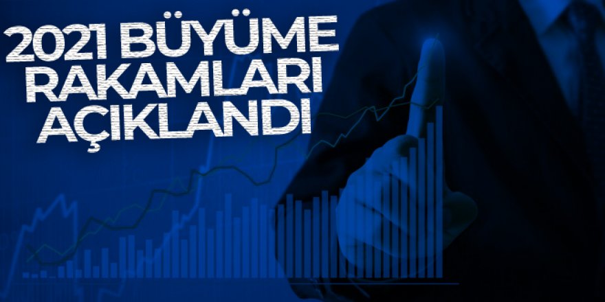 Türkiye ekonomisi 2021'de yüzde 11 büyüdü