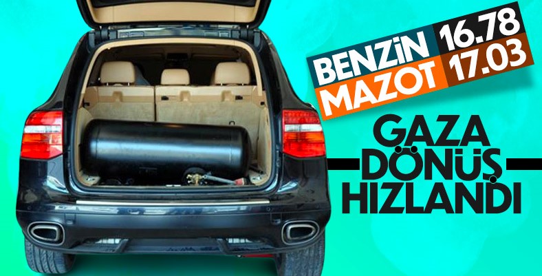 Benzine gelen zamlar, sürücüleri LPG’ye yöneltti