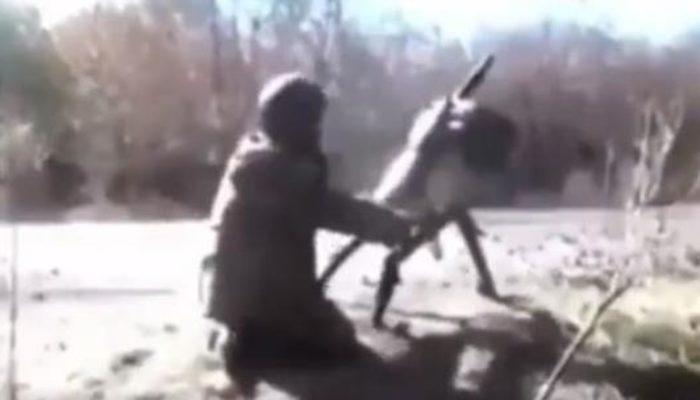 Havan topunu atarken “Allahu Ekber” diye bağıran Ukraynalı asker olay oldu