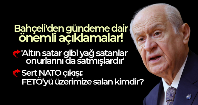 Devlet Bahçeli'den DEVA'nın afişine ilginç yorum!