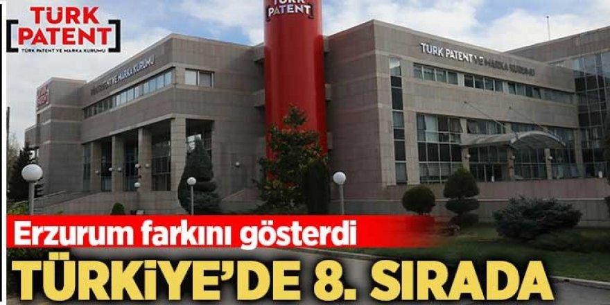 Erzurum Türkiye’de 8. Sırada