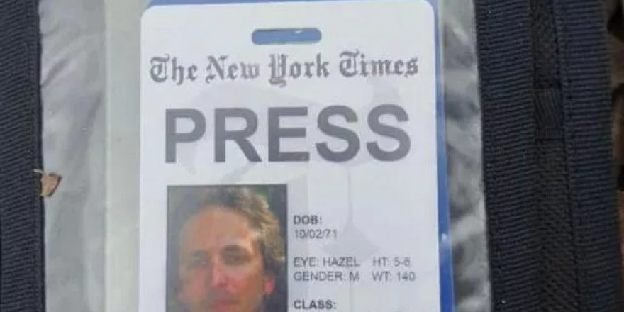 ABD'li gazeteci hayatını kaybetti