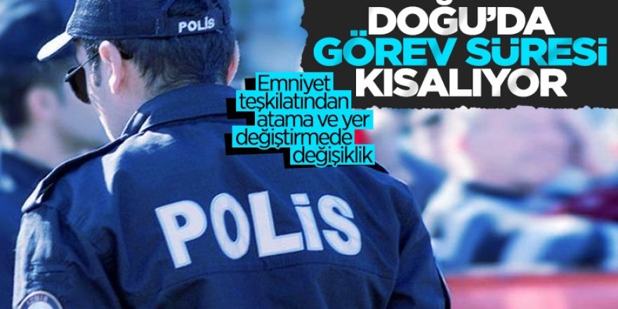 Emniyet'te değişiklik: Bölge sistemi getirildi