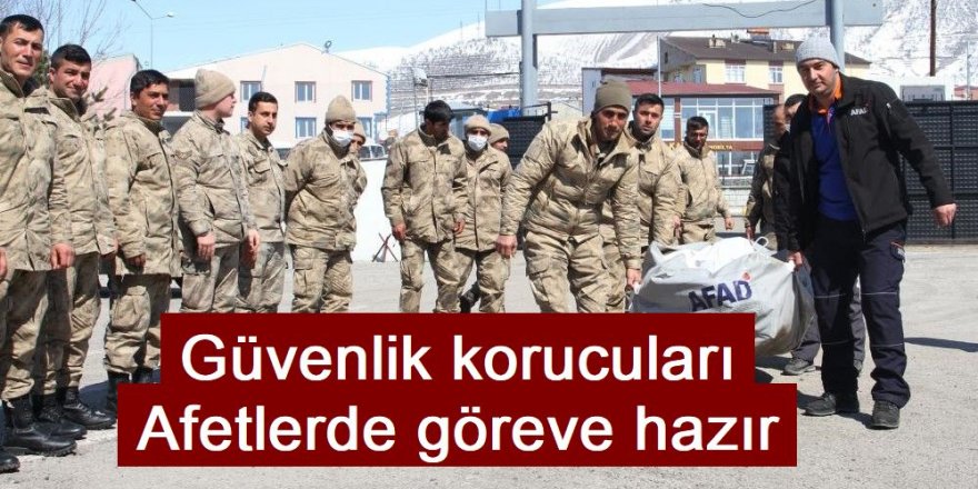 Erzurum’da Güvenlik Korucusu Yerel Destek Ekibi kuruldu