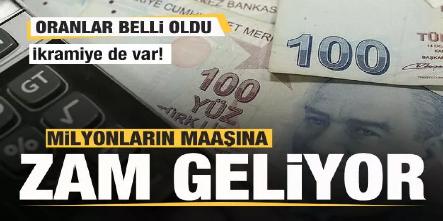 Memur ve emekliye zam! Oranlar belli oldu! İkramiye de var