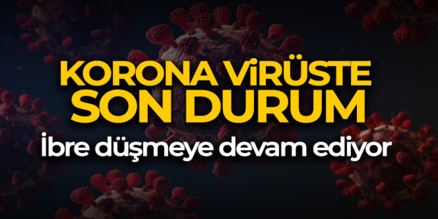 Son 24 saatte korona virüsten 25 kişi hayatını kaybetti