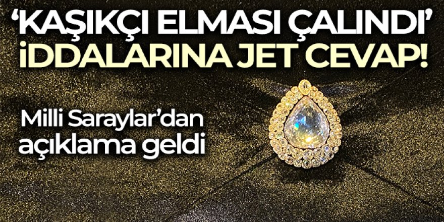 'Kaşıkçı Elması Çalındı' iddialarına Topkapı Sarayı'ndan açıklama geldi