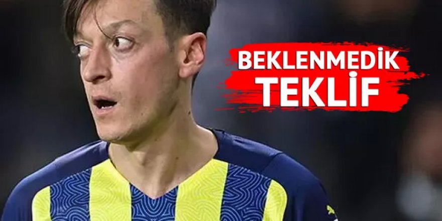 Mesut Özil'in yeni adresi şaşkınlık yarattı! ''Küfürler etti''