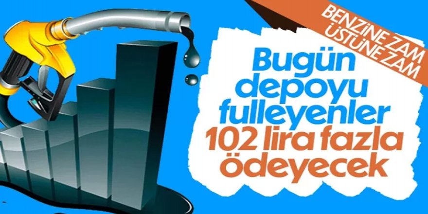 Benzin ve LPG'ye zam geldi