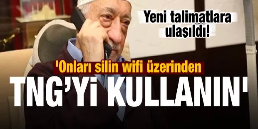 Yeni talimatlara ulaşıldı: Wifi üzerinden TNG programını kullanın!