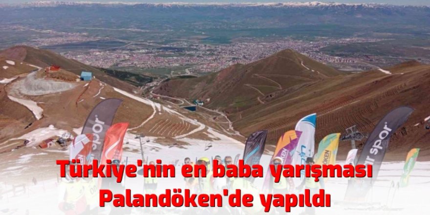 Babalar Palandöken'de yarıştı