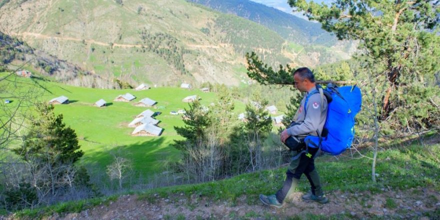 Kilometrelerce yürüdüler, tırmandılar ve doğal güzelliği fotoğrafladılar