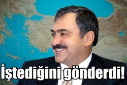 Bakın bakan ne gönderdi!