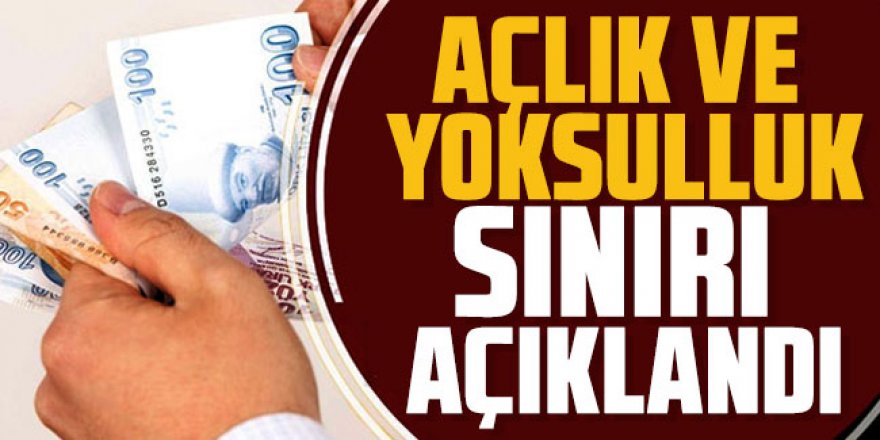 Haziran 2022 güncel açlık ve yoksulluk sınırı açıklandı