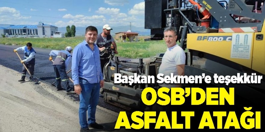 OSB’den asfalt atağı