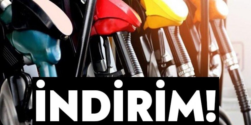 Benzine ve otogaza indirim