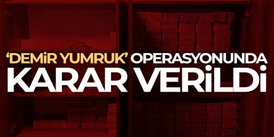 Demir Yumruk” operasyonunda 5 kişi tutuklandı
