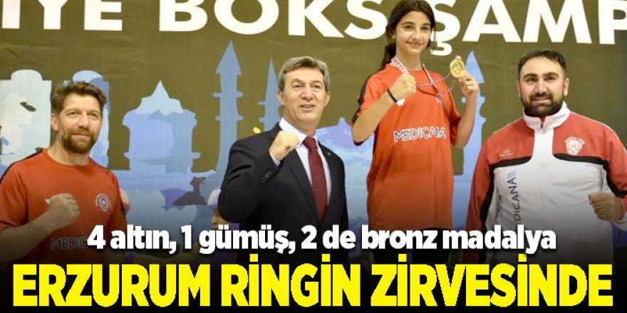 Erzurum ringin zirvesinde