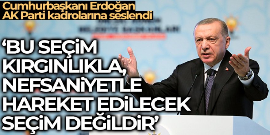 Erdoğan, 2023'te yapılacak seçimlerle ilgili konuştu