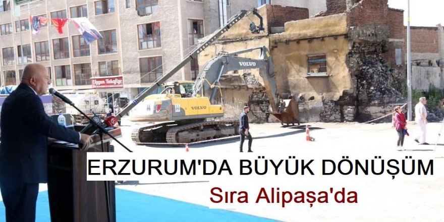 Erzurum'da sıra Alipaşa'da