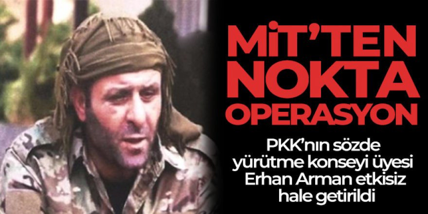 MİT'ten nokta operasyon!