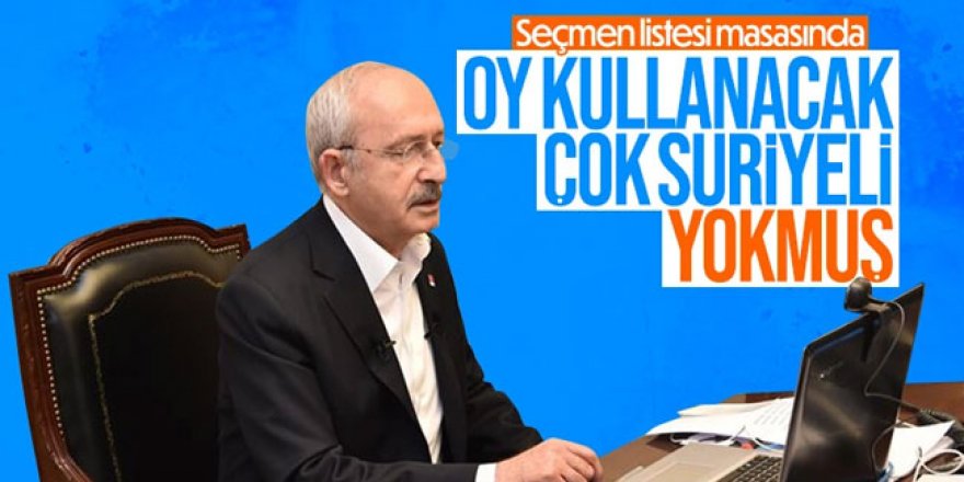 Kemal Kılıçdaroğlu'ndan yabancı seçmen açıklaması